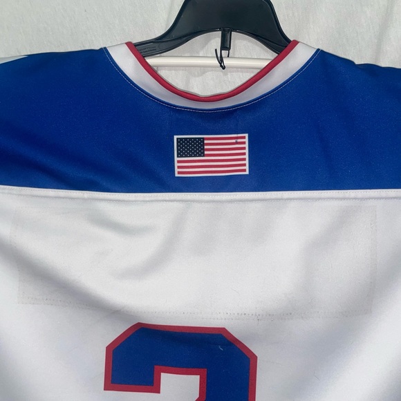Fayetteville Marksmen Miracle on Ice Military Appreciation SPHL Game Worn Jersey - Picture 5 of 6